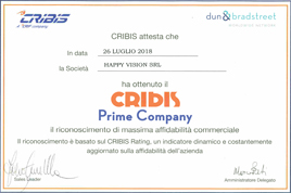 Riconoscimento CRIBIS